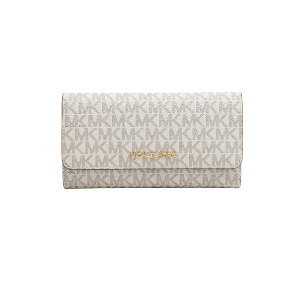 マイケルコース MICHAEL KORS JET SET TRAVEL LG TRIFOLD 長財布 35F8GTVF3B-VANILLA レディース バニラ